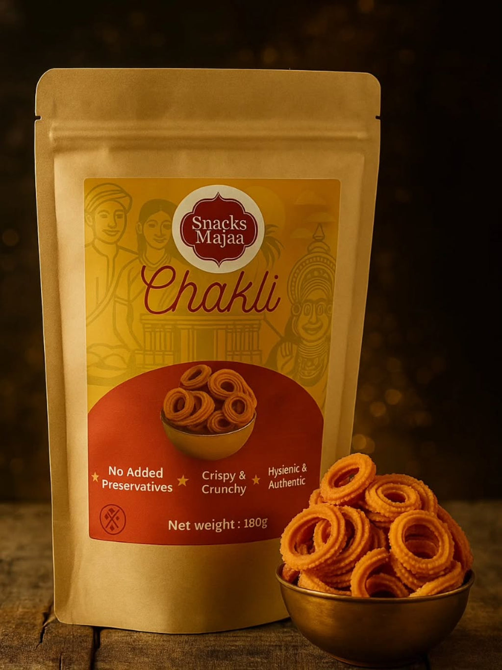 Crunchy Chakli (ಚಕ್ಕುಲಿ)
